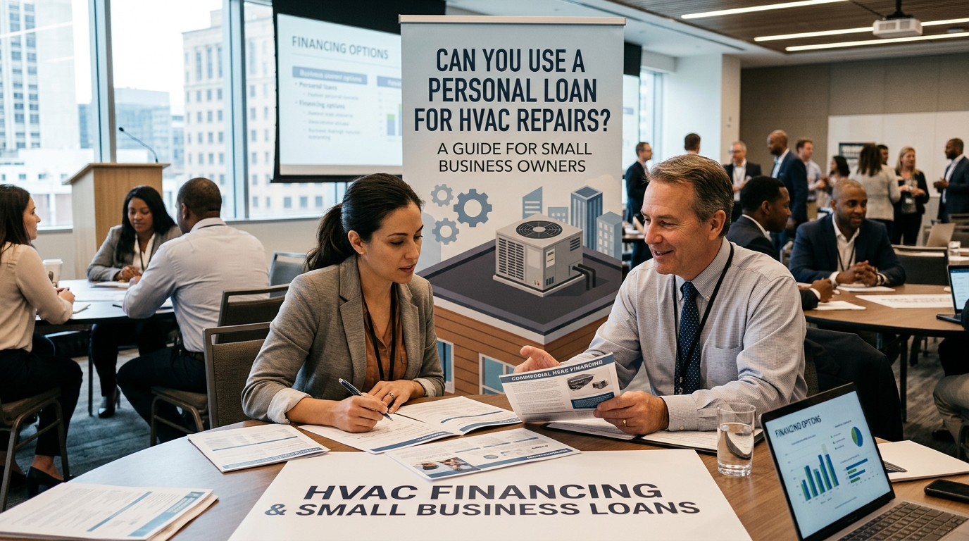 Illustration: Can You Use a Personal Loan for HVAC Repairs? A Guide for Small Business Owners